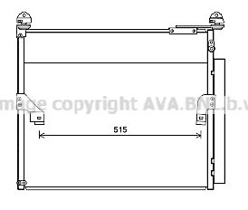 AVA QUALITY COOLING Kondensators, Gaisa kond. sistēma TO5655D